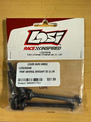 LOSI-LOS242048-FRONT UNIVERSAL DRIVESHAFT SET LMT