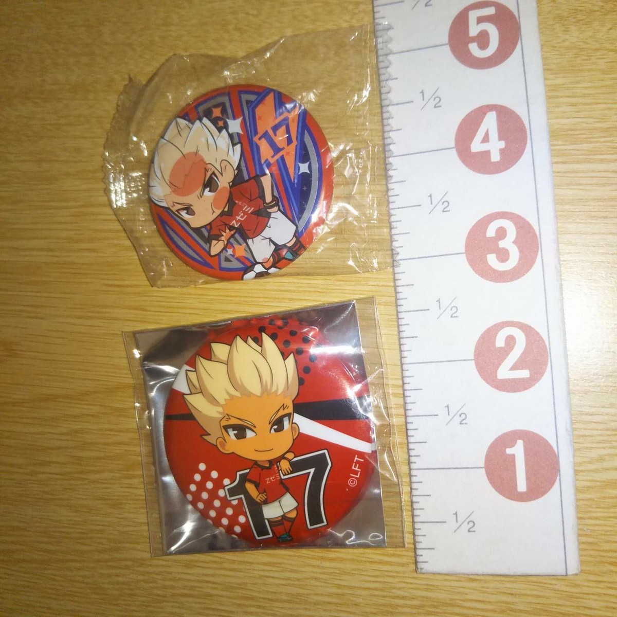 A64544 INAZUMA ELEVEN / Level-5 / Can badge Gouenji Shuuya