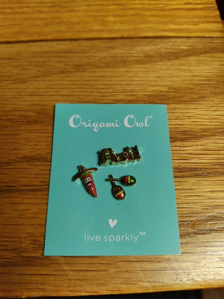 Origami Owl Charms Fiesta! Party Time! 3 Charm Set - Image 3 of 4
