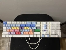 Apple A1048 Digidesign USB Wired Keyboard Final Cut Pro Colored Keys