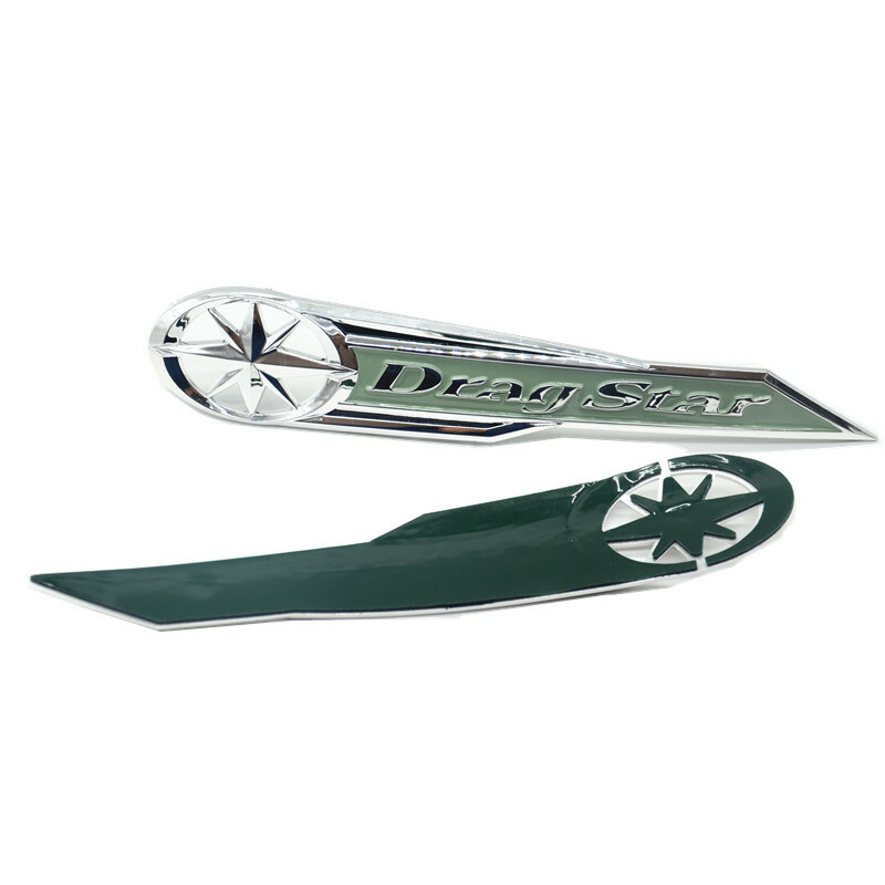 Motorcycle Gas Tank Emblem Sticker Badge Decal For Drag Star XV Vstar