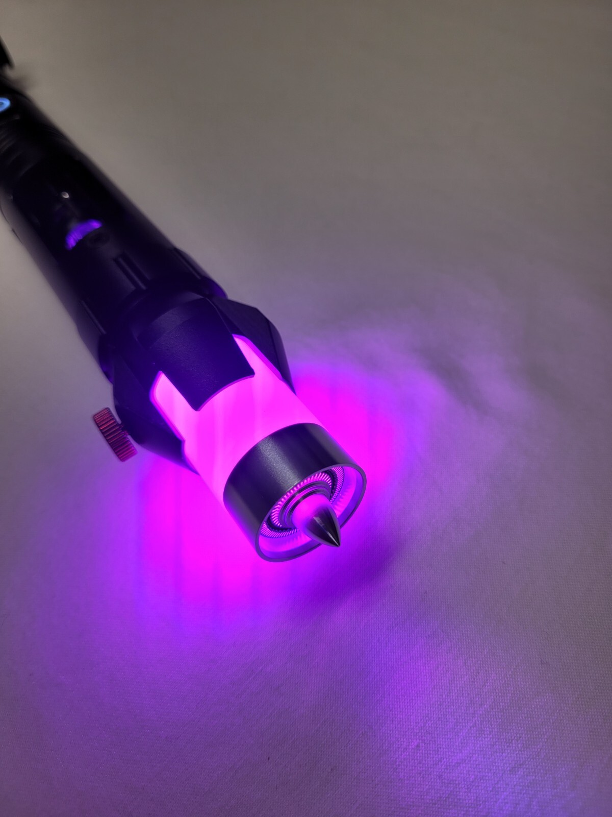 Spina lama spada laser 1 pollice argento punta proiettile accessorio spada laser sciabola foto 3