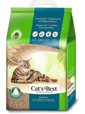 4002973257135 Cat's Best Katzenstreu aus Holz Sensitive - 20 l Cat's B