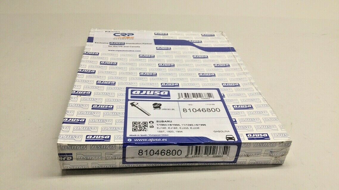 AJUSA 81046800 Bolt Kit Cylinder Head 11095AA090 M11x1.25x191 (6 