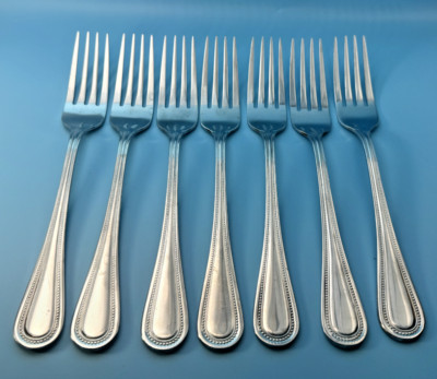 Towle TWS521 Stainless, Flatware - Set of 7 Dinner Fork 8 3/8''