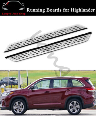 Laufbretter passend für Highlander Kluger 2020-2023 Side Step Nerf Bar Protector