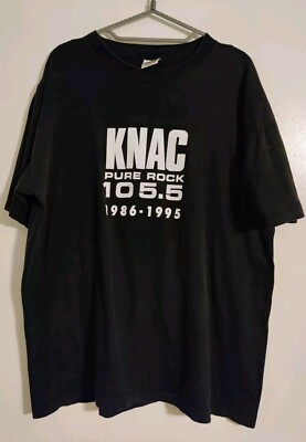 KNAC Pure Rock 105.5 ヴィンテージ ロンT ビンテージ KNAC Pure Rock