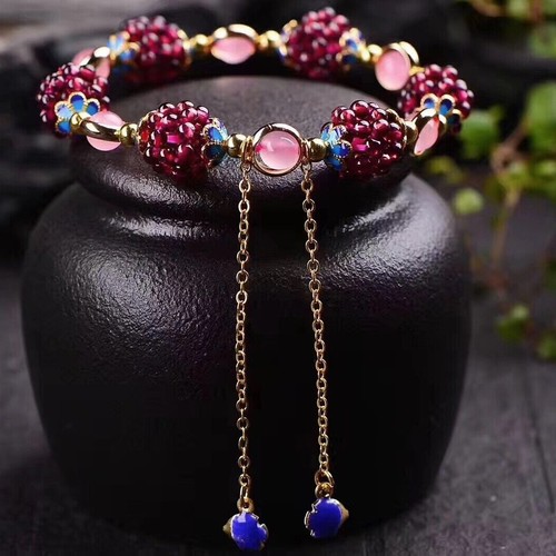 Bracelet à Breloques Perles Citrine Verte Et Jade - Pierre De Guérison - Neuf Avec Étiquettes