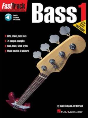 FastTrack Bass Method - Book 1 (Fasttrack Series) - Paperback - GOOD