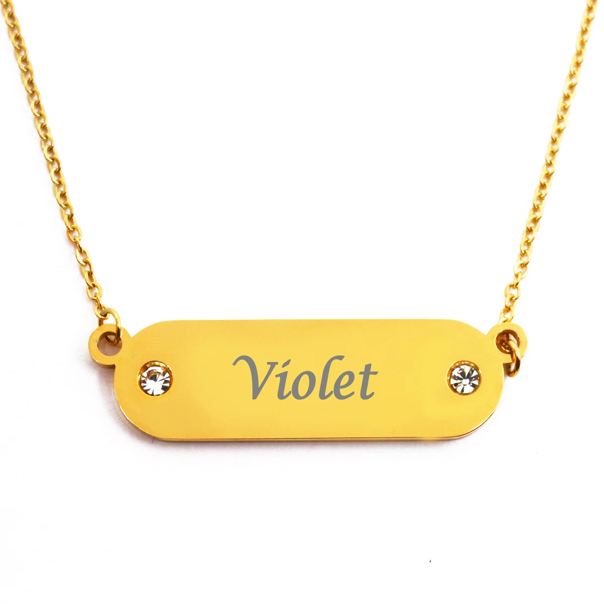 Affordable name deals necklace