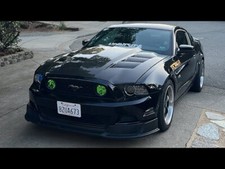 Carbon Fiber Hood Ams For 13-14 2dr Ford Mustang And 10-14 Gt500 Mustang