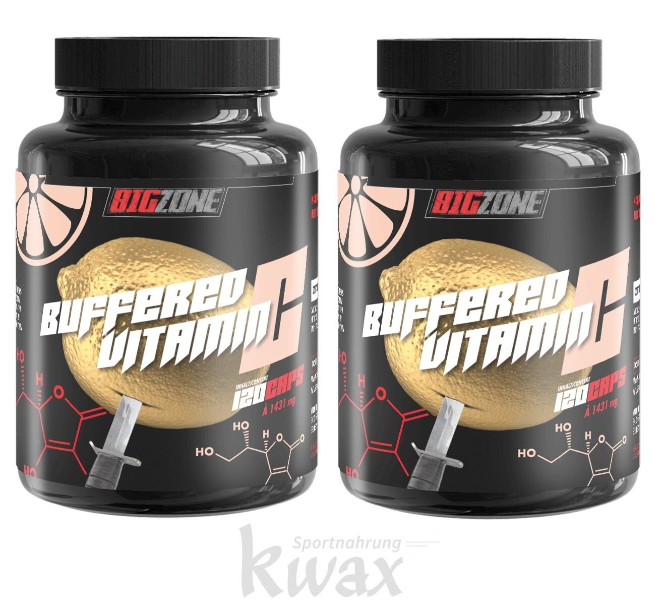 Big Zone Buffered Vitamin C, 120 Kapseln - Bild 3