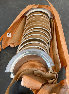 Vandervell Engine Main Bearings- NOS- VP91285 - 010 - Rambler / Willys 199 & 232