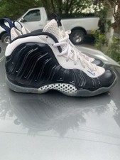 Nike Little Posite One GS Concord Black White Game Royal foamposite