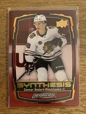 2023-24 Upper Deck Engrained Connor Bedard Synthesis Red Rookie RC