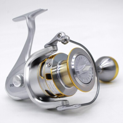 Spinning Reel Aluminum Frame 9+1 Bearings Carbon Drag for Saltwater Surf Fishing
