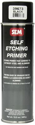 SEM 39673 Black Self Etching Primer Direct-to-Metal Adhesion 15.5oz. (1 Pack)