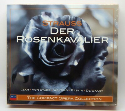 Strauss: Der Rosenkavalier / Edo de Waart [Box] ~ NEW 3-CD Set (Apr-2003, Decca)