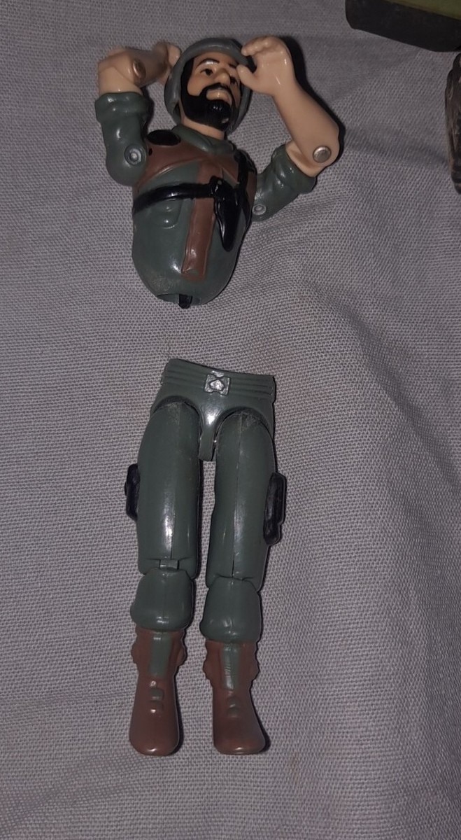 Vintage 1984 G.I Joe Attack Vehicle 4647 VAMP Hasbro W/ Figure