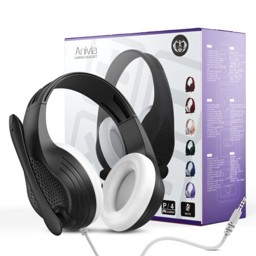 Gaming Headset Stereo Headphones with Mic for PC Desktop laptop PS4 PS5 for Kids