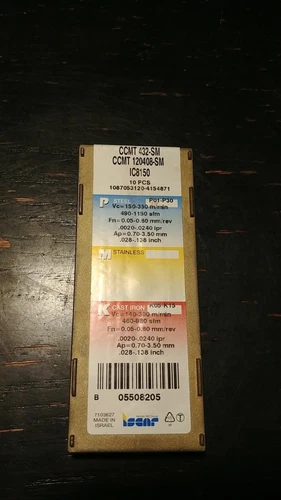 Iscar CCMT 432-SM IC8150 Carbide insert WENDEPLATTEN