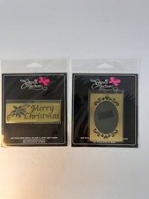 Brass Embossing Template Stencils the Stencil Collection Craft Collection 2 Lot