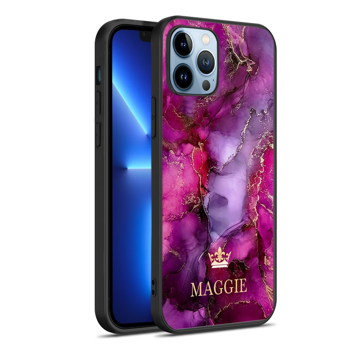 Cover IPhone 16 Pro Max "Marble Bloom - Foto 8