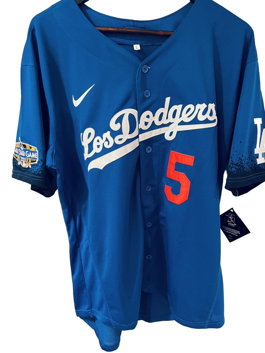 Los Angeles Dodgers Freddie Freeman Grey Alternate Road Red Number Nike Limited Player Jersey