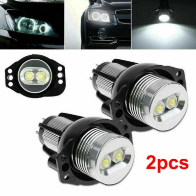 2 stk Für BMW E90 E91 LED Angel Eyes Standlicht XENON WEIß 10W Premium