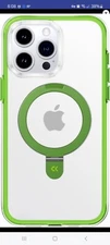 CASEKOO 360° Air Max Case for iPhone 15 Pro 6.1" - Lime Green