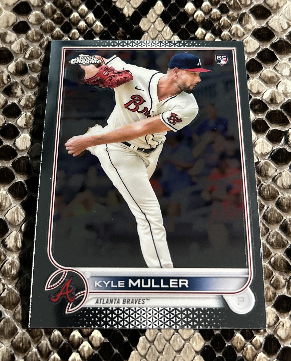 2022 Topps Chrome #70 Kyle Muller RC Atlanta Braves