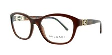 New BVLGARI BV4062-B 5171 52mm Violet Marble Crystal Eyeglasses Frames Italy