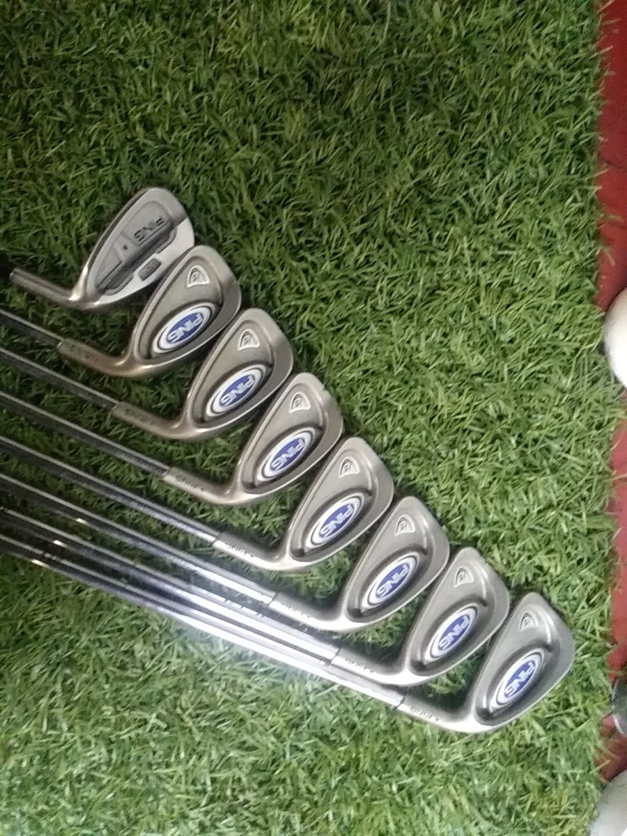Ping i5 Iron Set 3-9 Red Dot And Ping I525 PW Black Dot Stiff