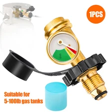 Propane Tank Gauge Level Indicator for 5-100lb QCC1 Connect BBQ