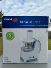 Fagor Slow Masticating Juicer Model 670041650 - Vegetable & Fruit Cold Press