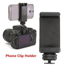 1/4 Phone Holder Tripod Mount For DSLR Camera Durable Phone Clip Accessories