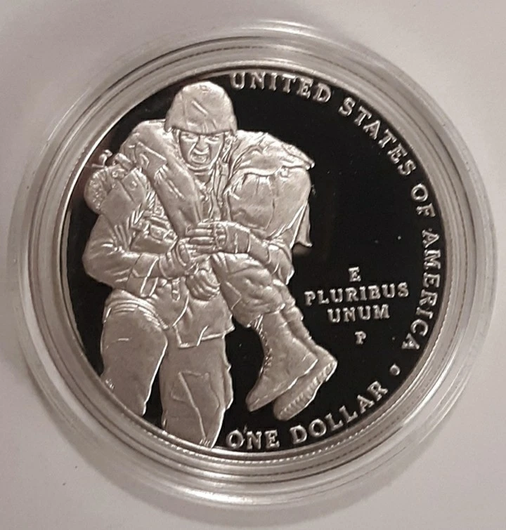 1861-2011 *RARE* MEDAL OF HONOR SILVER PROOF 150 YEARS OF COURAGE AND SACRIFICE - Image 4 of 4