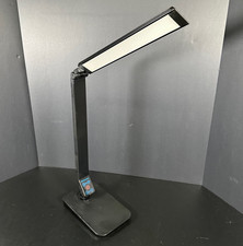 Foldable LED TOUCH DESK LAMP Adjustable Brightness w Color Temperature Black