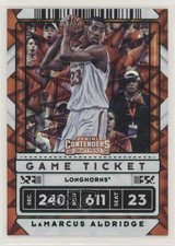 2020-21 Contenders Draft Picks Game Ticket Green Explosion LaMarcus Aldridge 9ij