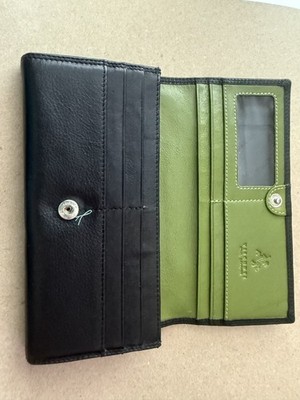 Genuine Leather wallet - preowned - size 7.5 X 3.5 inches