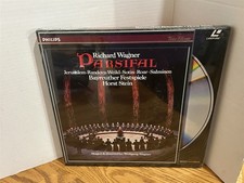 RICHARD WAGNER PARSIFAL LASERDISC STAGED DIRECTED BY WOLFGANG WAGNER