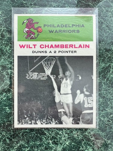 196162 Fleer  Wilt Chamberlain 47 RC  HOF G2U
