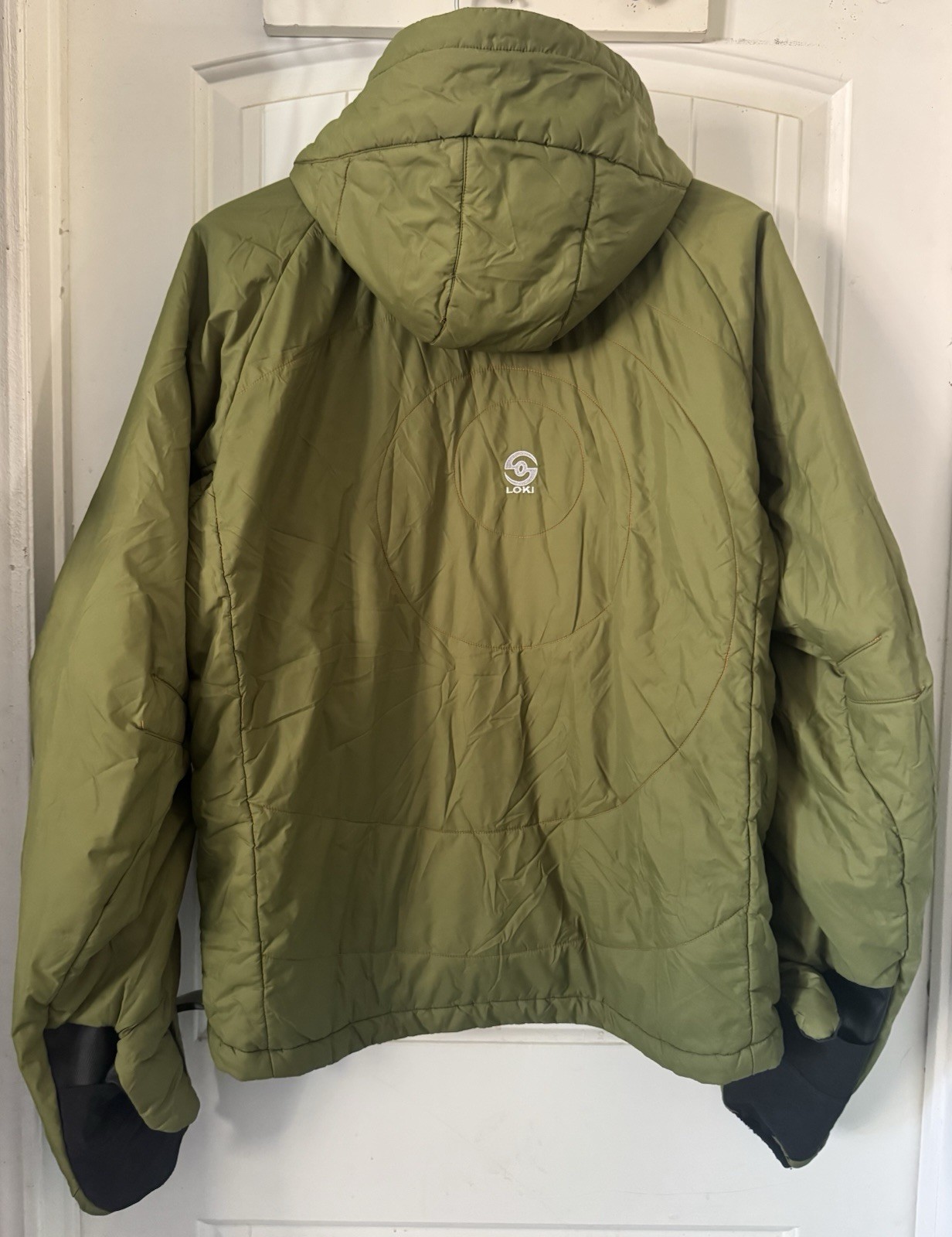 LOKI Lined Green Softshell Primaloft Jacket  Wome… - image 5