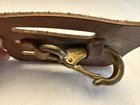 Bosch Leather Tool Holder Genuine Leather Belt Accessory Brass Utility Snap — photo 6