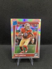 2021 Panini Donruss Optic - Rated Rookie Trey Lance #203 Holo Prizm (RC)
