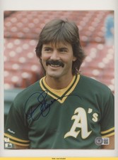 BAS Authenticated Dennis Eckersley Beckett Auth Sticker Auto HOF 3c7