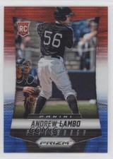 2014 Panini Prizm Red White & Blue Pulsar Prizm Andrew Lambo #195 0l44