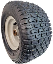 13x6.50-6 Lawn Mower TIRE RIM WHEEL ASSEMBLY run-flat foam filled Turf Rider