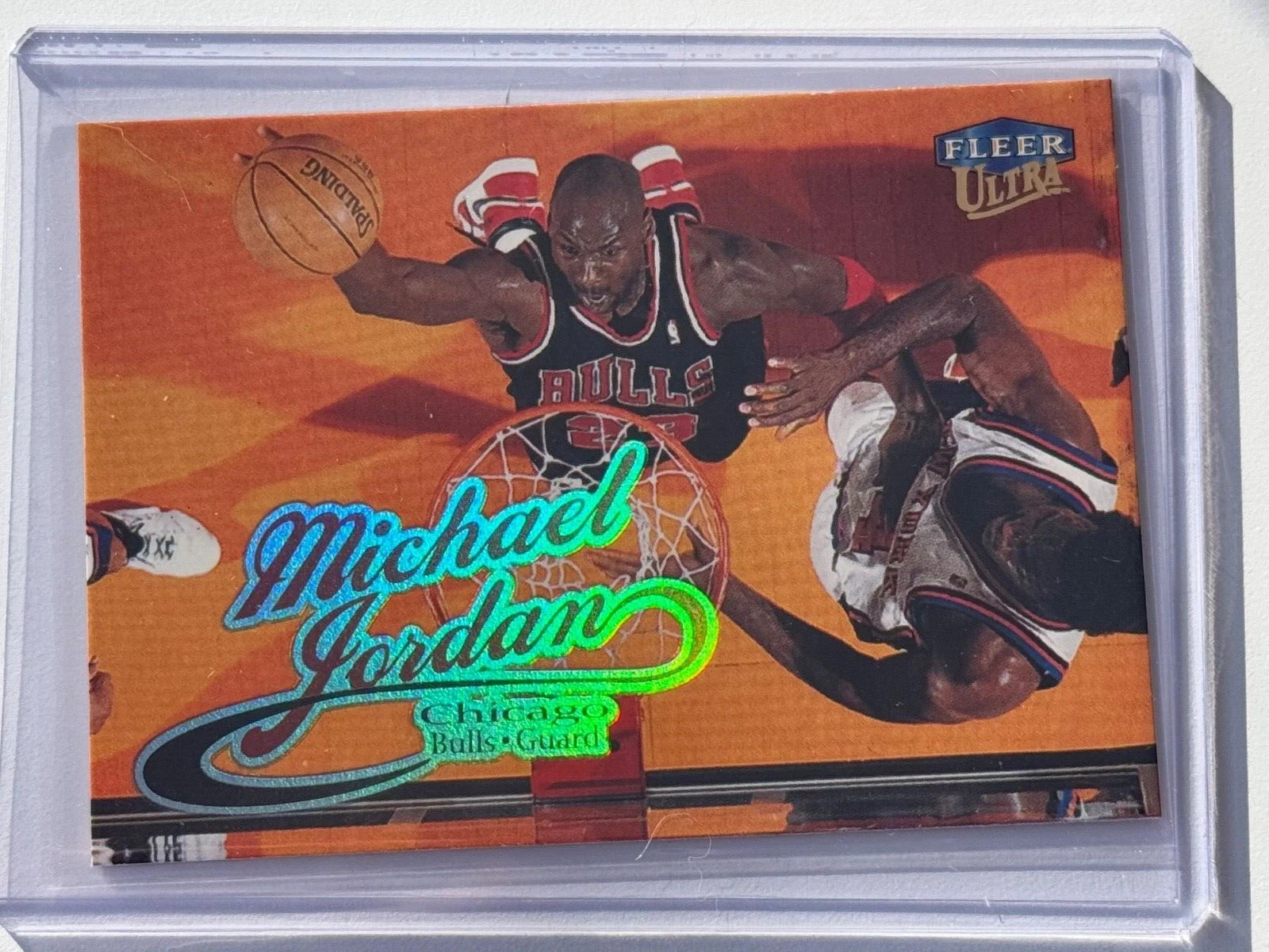 Michael Jordan 1998-99 Fleer Ultra #85 HOF