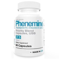 Phenemin37.5 Fast Acting Fat Burner Weight loss Appetite Suppressant energy pill